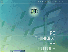 Tablet Screenshot of dti-energies.com